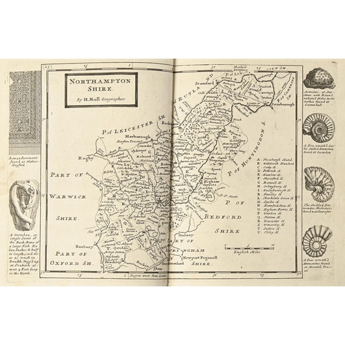 465 - [Atlas] Moll (Herman, Geographer), A Set of Fifty New and Correct Maps of England and Wales, &c.... 