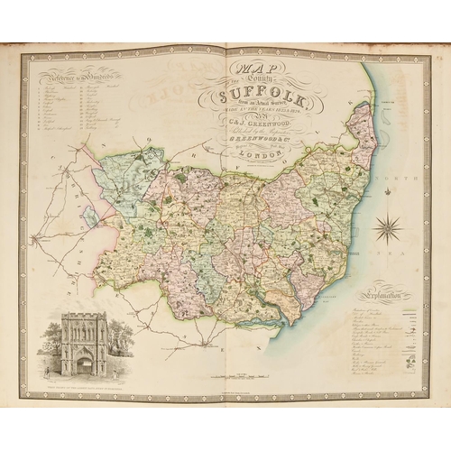 470 - Greenwood (Christopher & John), Atlas of the Counties of England [and Wales], from Actual Survey... 