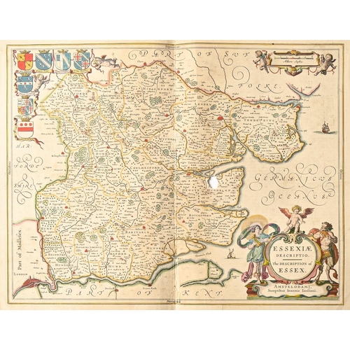 472 - Jan Janssonius/Jan Jansson (1588-1664) -  Derbyshire, Shropshire & Staffordshire, Middlesex, Wil... 