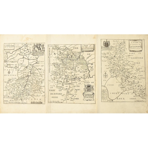 482 - Richard Blome (1635–1705) - Nineteen harlequin maps of English and Welsh counties, s.l., s.n., mixed... 