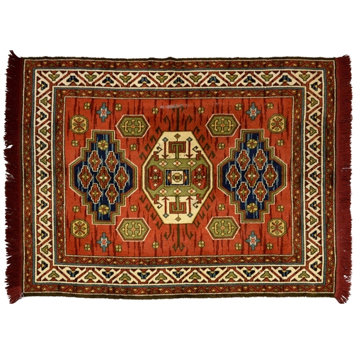 610 - Two rugs, 125 x 174cm and 130 x 175cm