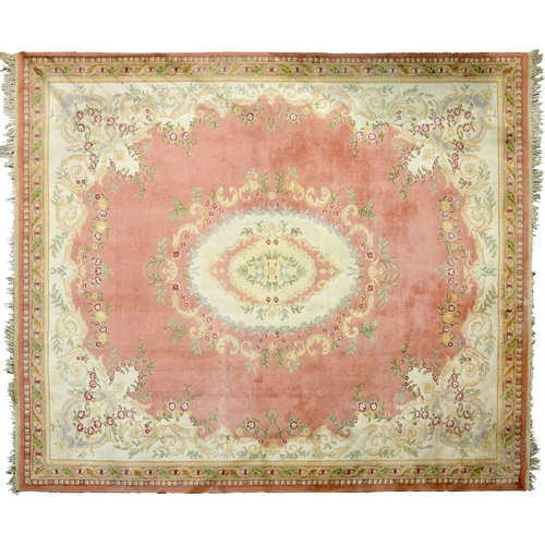 631 - A large rug, 365 x 319cm