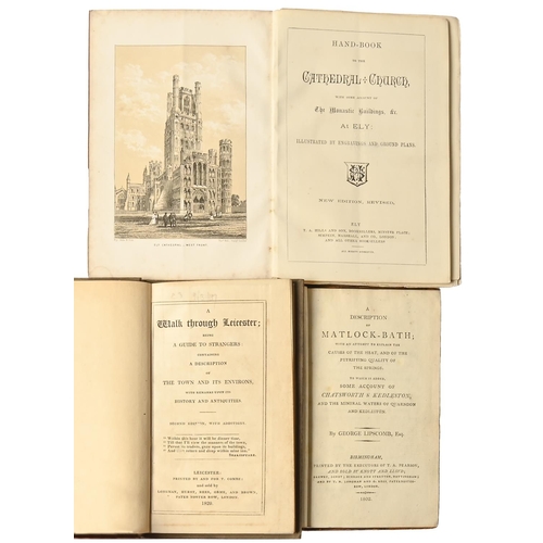 95 - Derbyshire. Lipscomb (George), A Description of Matlock-Bath; with an Attempt to Explain the Causes ... 