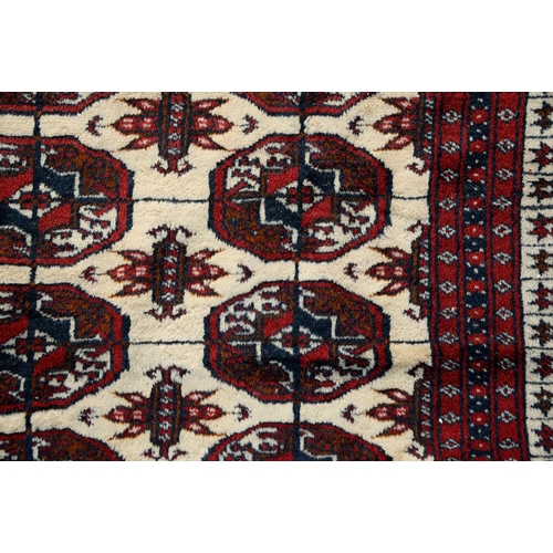 898 - An Afghan Turkmen main carpet, early 20th c, 272 x 188cm