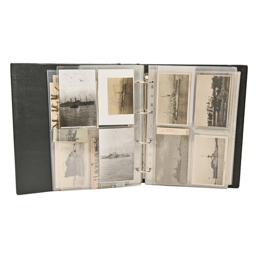 756 - A collection of postcards of France, early 20th c and later, in modern binder