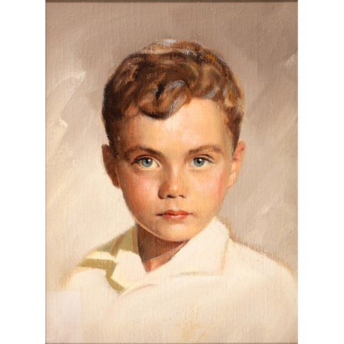 968 - Gene Anthony, 20th c - Portrait of an American Boy, head-and-shoulders length, inscribed to verso, o... 