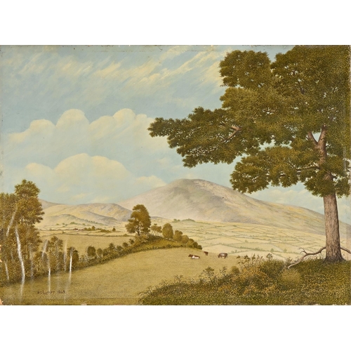 976 - Herbert Oswald Lumby ARBSA (1884-1955) - Worcestershire Landscape; In Radnorshire, a pair, signed, l... 