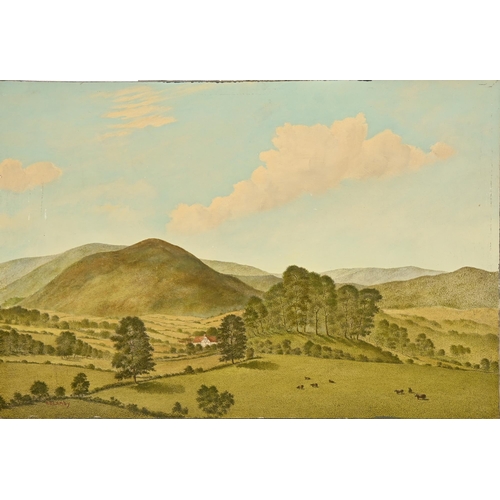 976 - Herbert Oswald Lumby ARBSA (1884-1955) - Worcestershire Landscape; In Radnorshire, a pair, signed, l... 