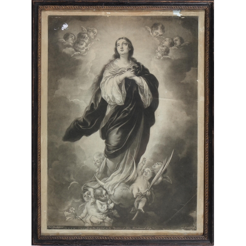 1009 - Old Master and Other Prints. Gérard Audran (1640-1703) after Charles Le Brun (1619-1690) - Angels Be... 