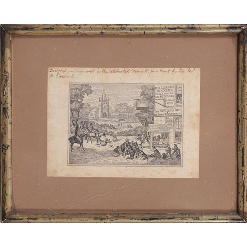 1013 - Thomas Bewick (1753 - 1828) - The Setting Sun Public House by John Spendthrift, s.l., s.n., n.d. [18... 