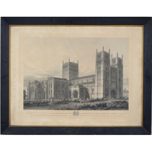 1016 - By and after John Buckler (1770-1851), engraved by Richard Reeve - The Collegiate Church of Saint Ma... 