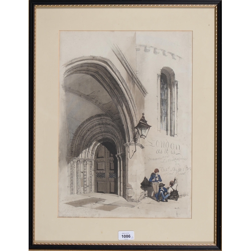 1086 - Thomas Shotter Boys (1803-1874) - [Original Views of] London as it is, three views and title page, h... 