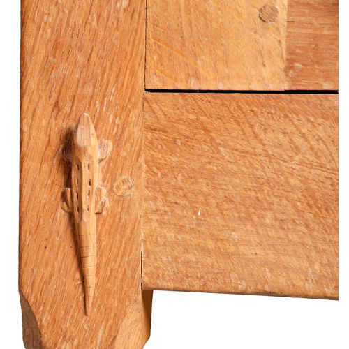 1238 - A Yorkshire Arts & Crafts oak dresser by Derek 
