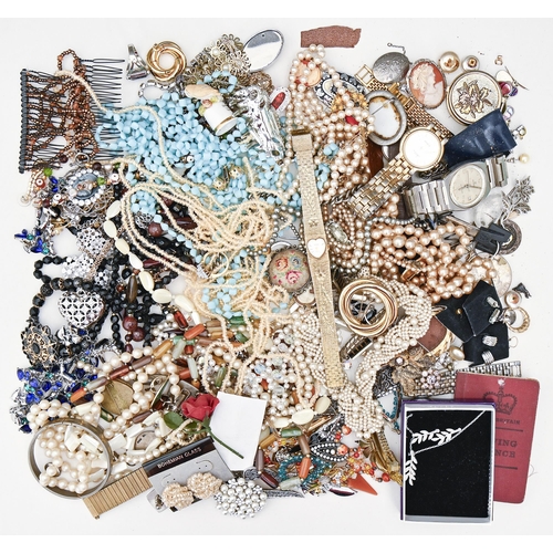 228 - Miscellaneous costume jewellery, etc