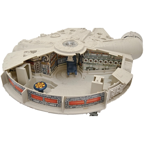 687 - Star Wars. Vintage Kenner Millennium Falcon action toy, 1979, including Han Solo and Chewbacca actio... 