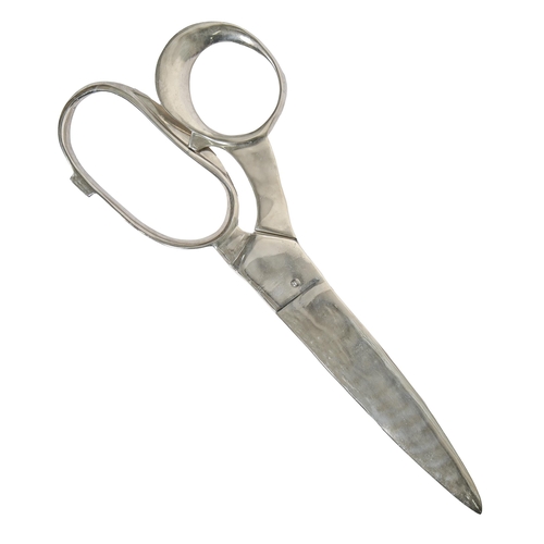 879 - A novelty over-sized pair of shop display steel scissors, second half 20th c, 95cm l... 