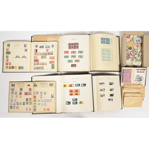 889 - Postage stamps. Miscellaneous early 20th c and later, GB and World, mint and used, in albums and loo... 