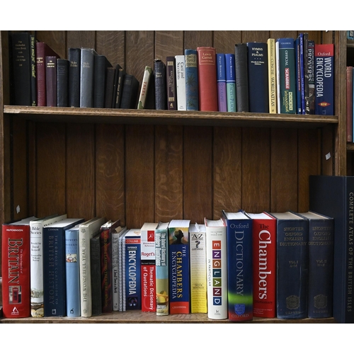 955 - Books. Two shelves of general stock, late 19th c and later, various