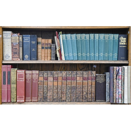 978 - Books. Four shelves of antiquarian and later general stock, including Warne's Model Cookery, n.d. [c... 