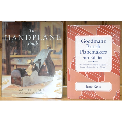 981 - Rees (Jane) - Goodman's British Planemakers, 4th edition, dust jacket, 2020 and G Hack - The Hand Pl... 