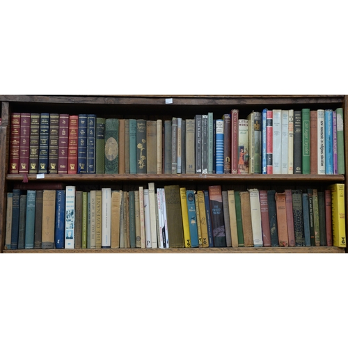 993 - Books. Ten shelves of general stock, early 20th c and later, Bibles and devotionals, theology and ch... 