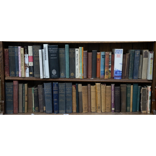 993 - Books. Ten shelves of general stock, early 20th c and later, Bibles and devotionals, theology and ch... 