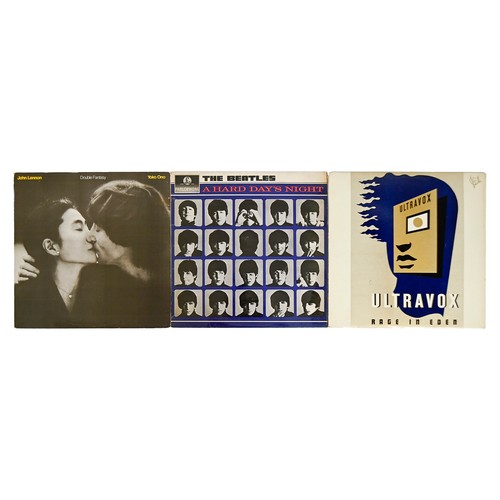 888 - A collection of vintage vinyl LP records, to include John Lennon & Yoko Ono Double Fantasy, The ... 