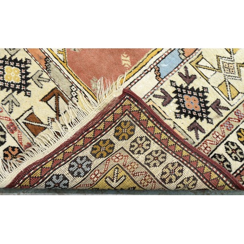 1322 - Two rugs,  274 x 364cm and 122 x 215cm