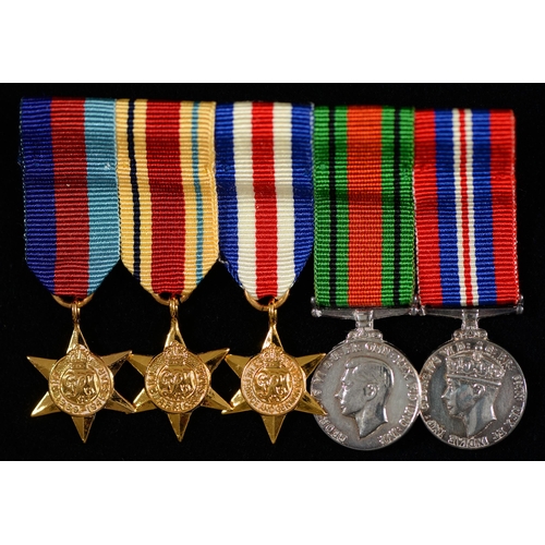 760 - WWI and WWII family groups, pair, British War Medal and Victory Medal 24520 Cpl W E Moon RAMC and ca... 