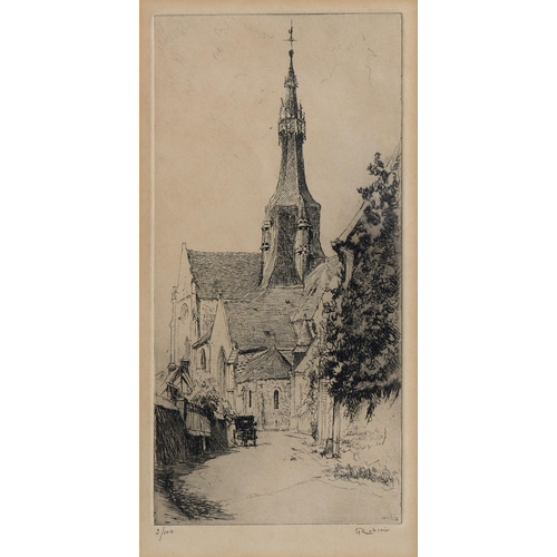 1018 - R.P. Herdman, late 19th c - St Botolph's Church, colloquially known as the 