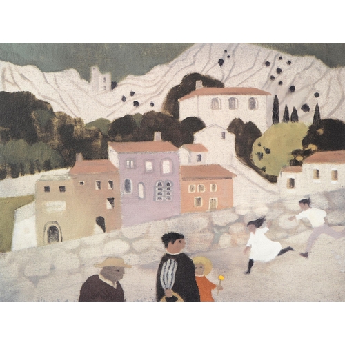 1063 - Mary Fedden OBE, RA (1915-2012) -Oppede Le Vieux 2006, lithograph, signed by the artist in pencil an... 