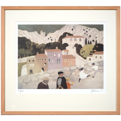 1063 - Mary Fedden OBE, RA (1915-2012) -Oppede Le Vieux 2006, lithograph, signed by the artist in pencil an... 