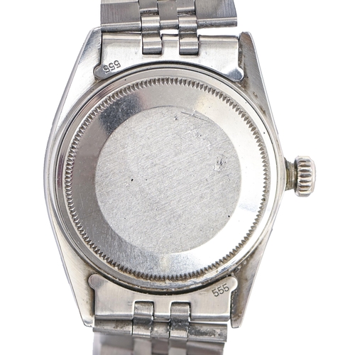 124 - A Rolex stainless steel gentleman's wristwatch, Oyster Perpetual Date Just, Ref 2661, no 84315085, 3... 