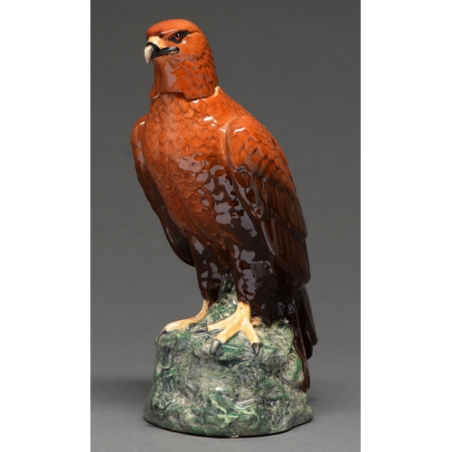 498 - A Royal Doulton Golden Eagle decanter, c.1984, 26.5cm h, printed mark