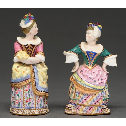 545 - A pair of Minton porcelain 