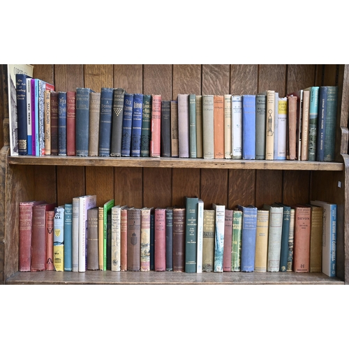 960 - Cornwall. Four shelves of antiquarian and general books, late 19th c and later, including history, a... 