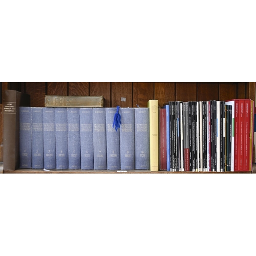 971 - Books. Three and a half shelves of art and art history reference, 20th-21st c, including Benezit's D... 