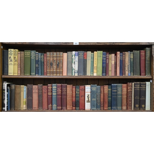 975 - Antiquarian and Later Books. Seven and a half shelves of stock, 19th c and later, comprising Cornwal... 