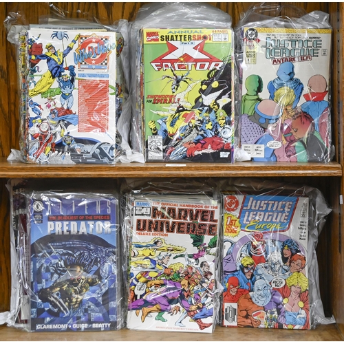 982 - Comic Books. Approx. 185, 1980s and later, comprising Marvel: Avengers Retribution, no. 366 Giant-Si... 