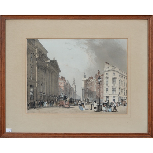 764 - Thomas Shotter Boys (1803-1874) - [Original Views of] London as it is, three views and title page, h... 