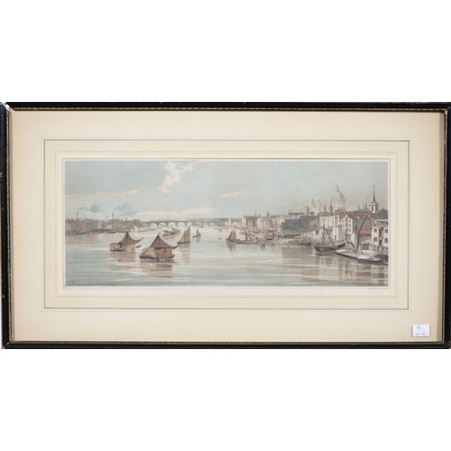 764 - Thomas Shotter Boys (1803-1874) - [Original Views of] London as it is, three views and title page, h... 