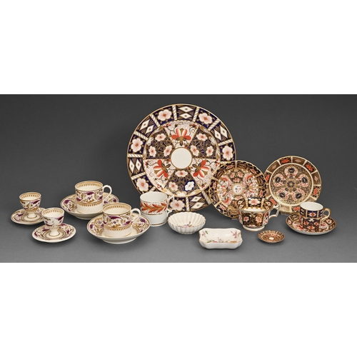 14 - Miscellaneous Derby and Royal Crown Derby Imari pattern porcelain, 19th and 20th c, to include Derby... 