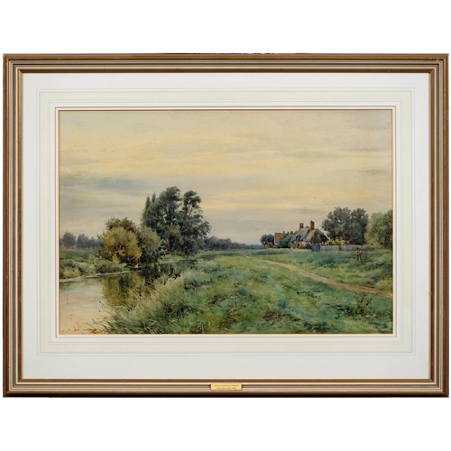 724 - Robert James Winchester Fraser (1872-1930) - Summer Afternoon at Holywell, signed (Robert Winter), i... 