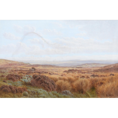 765A - Henry Hilton (act. 1879-1888) - A Sunny Day on the Moor, signed and dated 1879, further attributed a... 