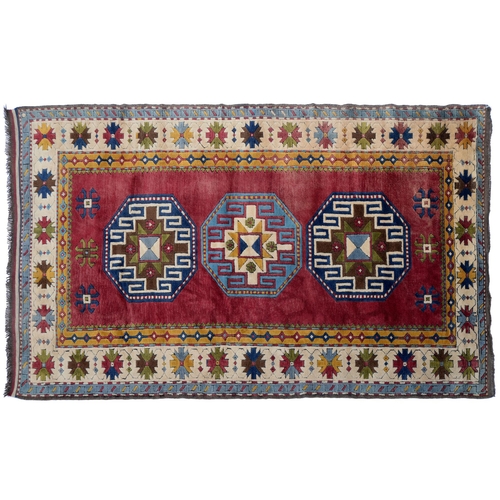 809 - A Turkish Kars Kazak rug, 225 x 140cm