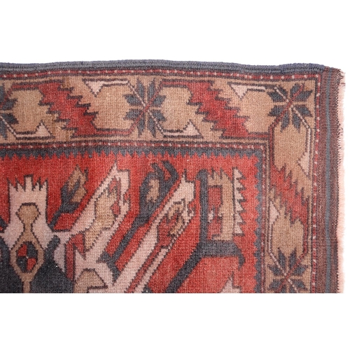 821 - A Turkish Chelaberd rug, mid 20th c, 201 x 107cm