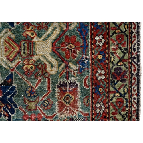 824 - A carpet fragment, 18th c, 235 x 90cm