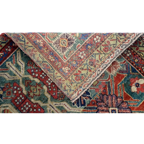 824 - A carpet fragment, 18th c, 235 x 90cm