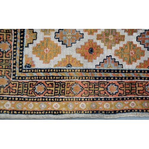 825 - A trans caucasian Armenian rug, mid 20th c, 150 x 92cm