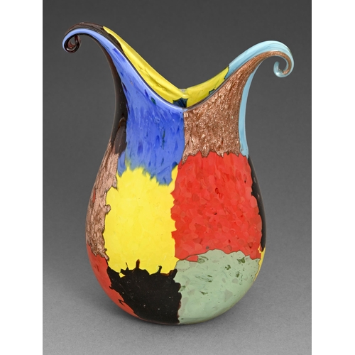 93 - Studio Glass. A Murano glass vase attributed to Dino Martens (1894-1970), c.1955, 24cm h... 